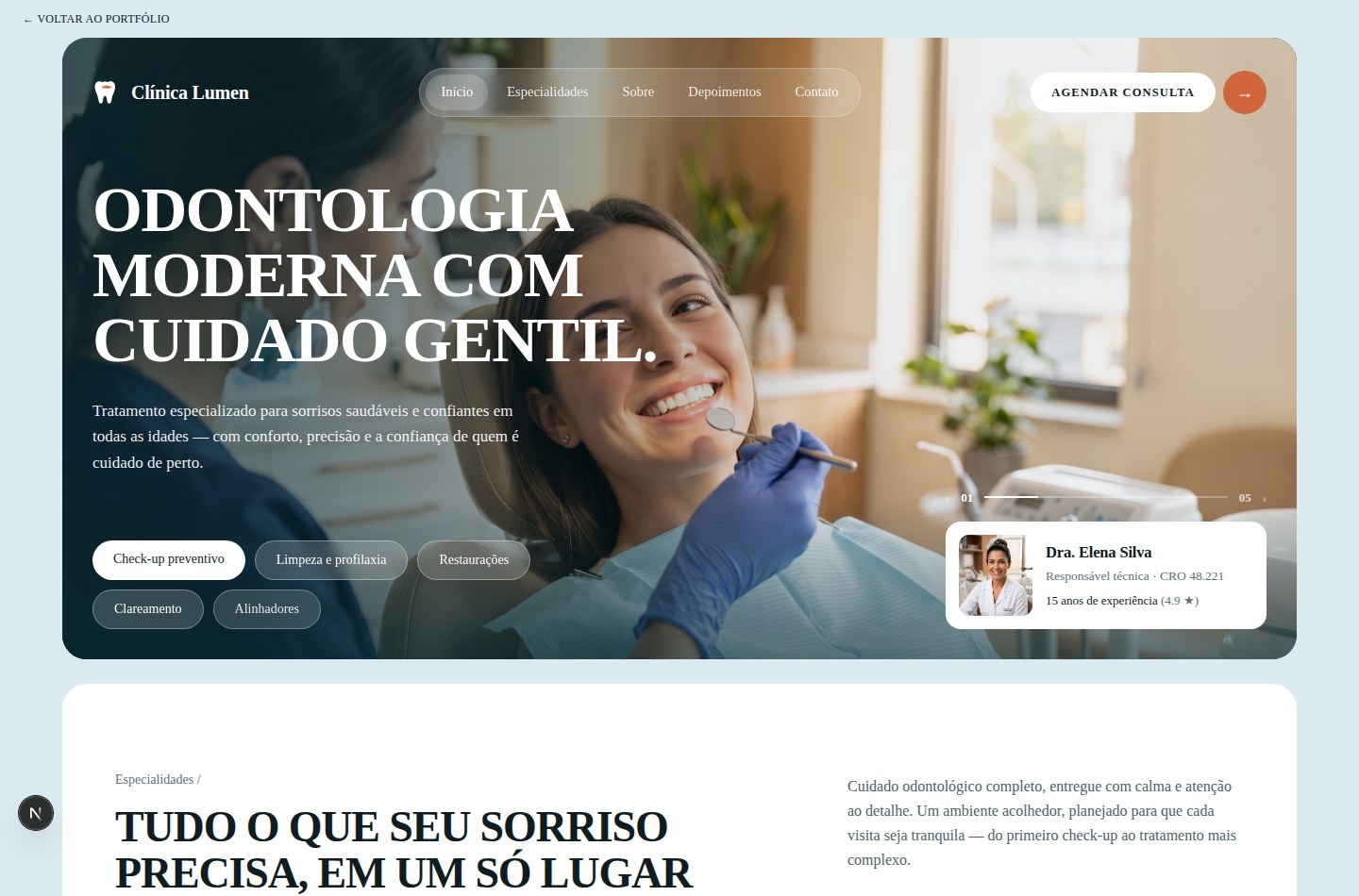 Projeto Site Institucional